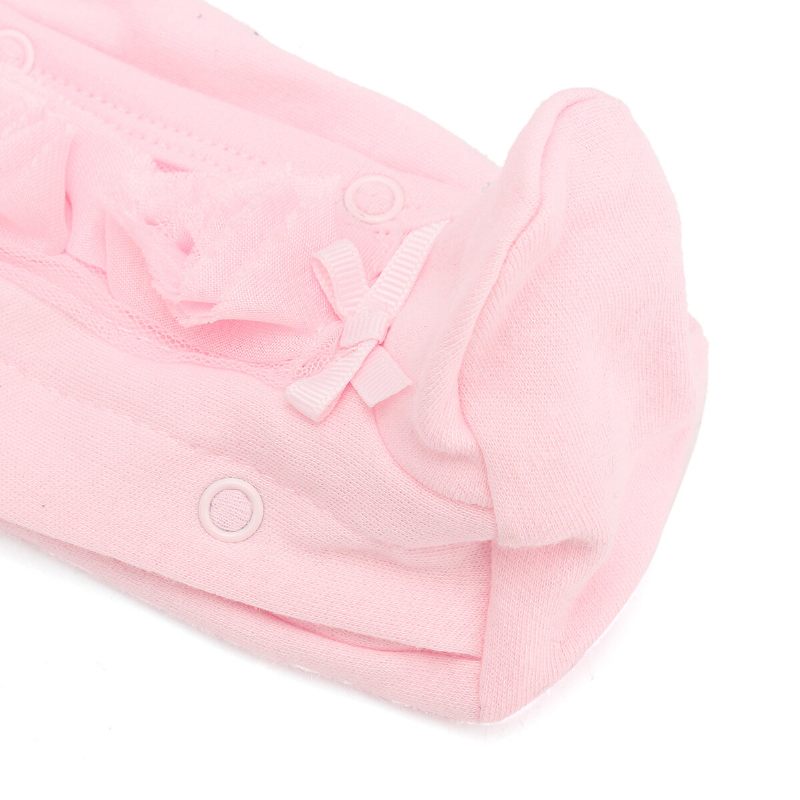 Ručno Rađena Ružičasta Odjeća Za Lutke Reborn Novorođenčad Kombinezon Za Djevojčice Pokrivalo Za Glavu