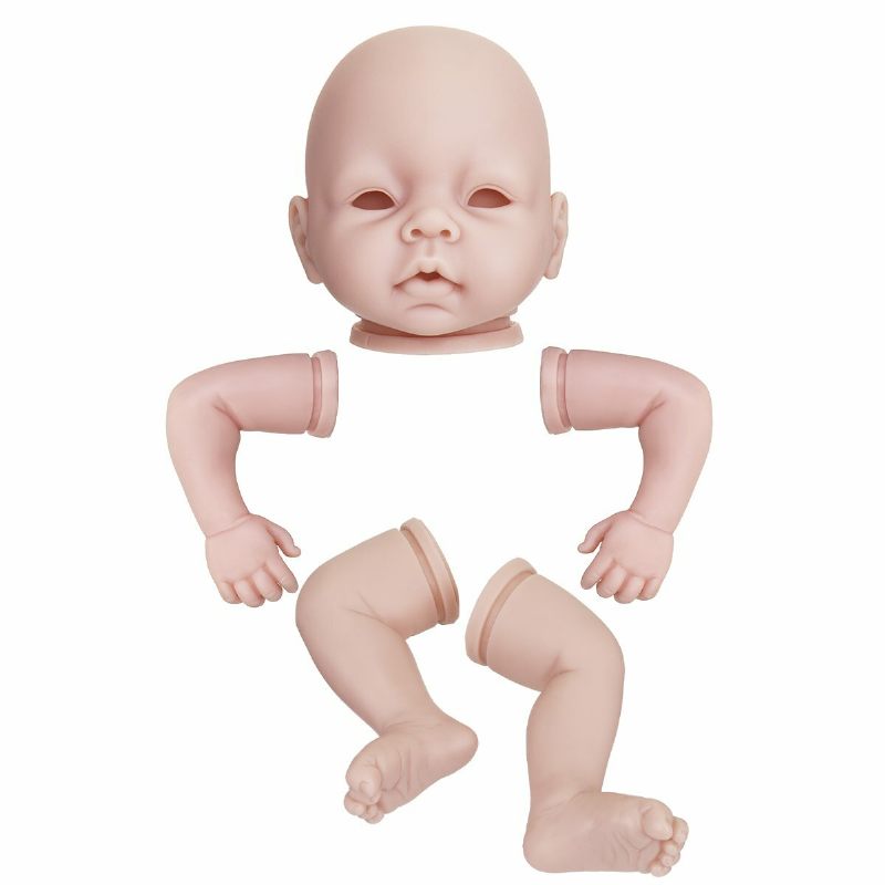 Silikonski Vinil Diy Reborn Baby Doll Dodaci Realistični Darovi Za Malu Djecu Bez Tijela