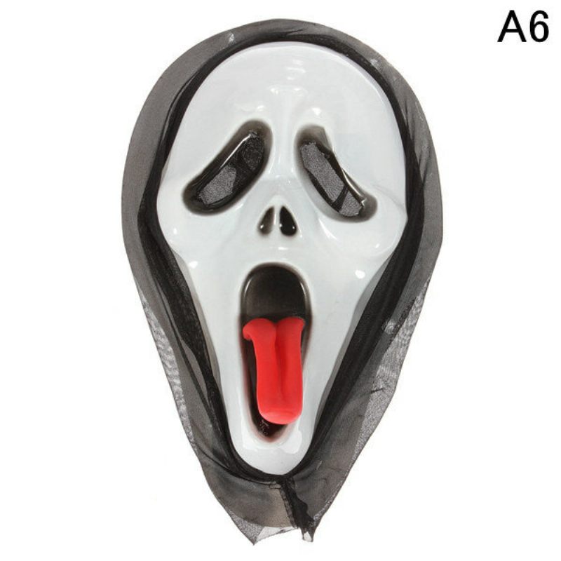 Halloween Masquerade Horror Maska Vraga S Kapuljačom 8 Stilova
