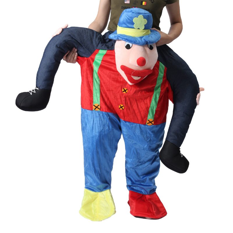 Hallowen Božić Na Ramenu Carry Me Piggy Back Fancy Dress Kostim Za Odrasle