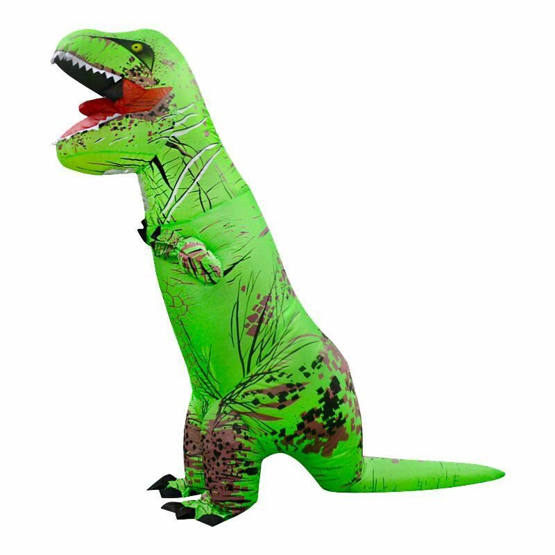 Igračke Na Napuhavanje Simulacija Tyrannosaurus Rex Smiješna Prestrašena Odjeća Na Dinosaura
