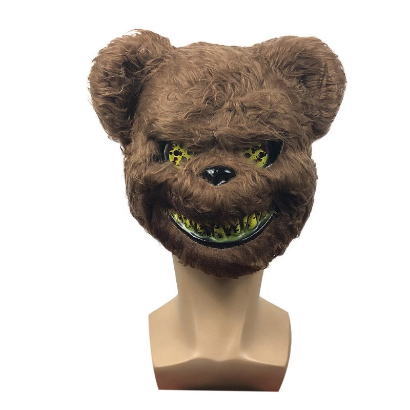Krvavi Ubojica Maska Medvjed Zec Scary Halloween Plišana Cosplay Horor