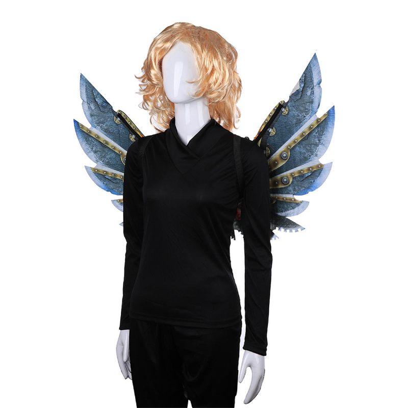 Mardi Gras Steampunk Gear Wings Cosplay Karnevalska Zabava Unisex Kostim Wing Rekvizite