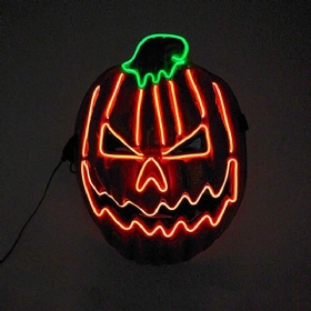 Maska Za Noć Vještica Cosplay Maske Led Svjetleće Punpkin Za Zabavu Za Noć