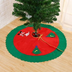 Ukrasi Za Božićno Drvce Od 90 cm Tepih Za Zabavu Za Dom Netkani Božić