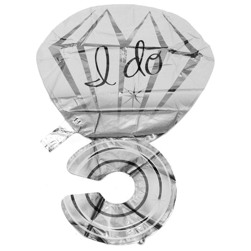 Veliki Dijamantski Prsten Balon Od Aluminijske Folije I Do Baloni Prijedlog Valentinovo Dekoracija Vjenčanja