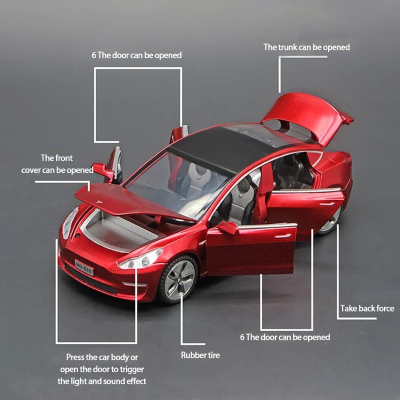 Aluminijski Automobil Tesla Model 3