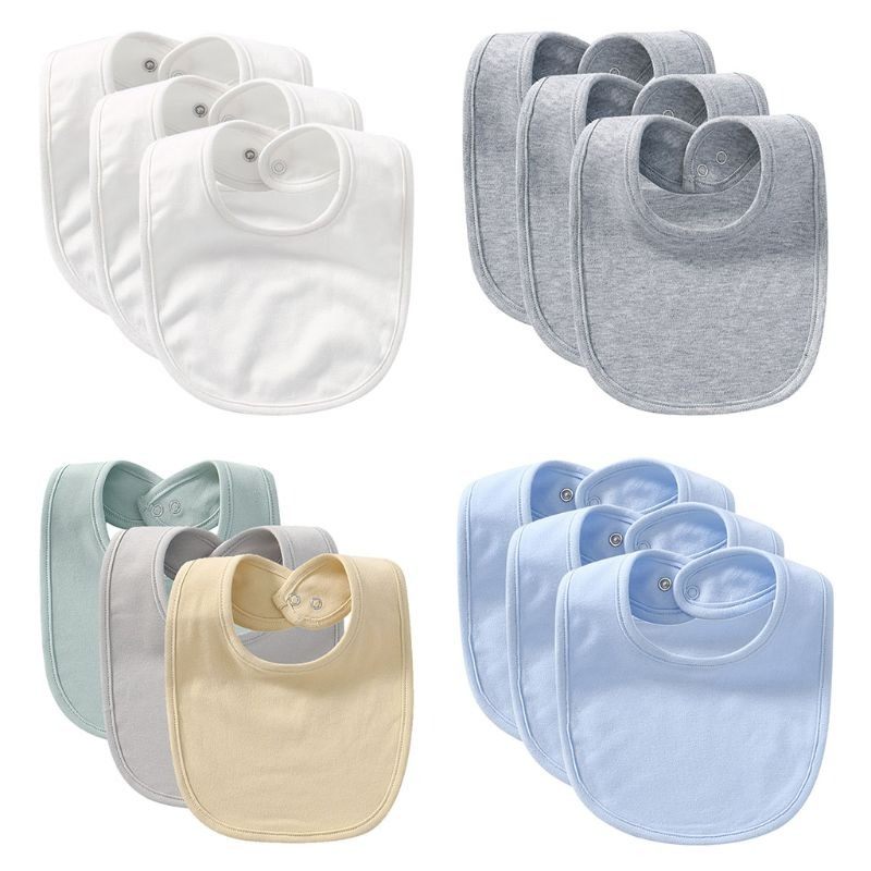 Baby Bibs 3pcs Slatki Saliva Ručnik Pamuk