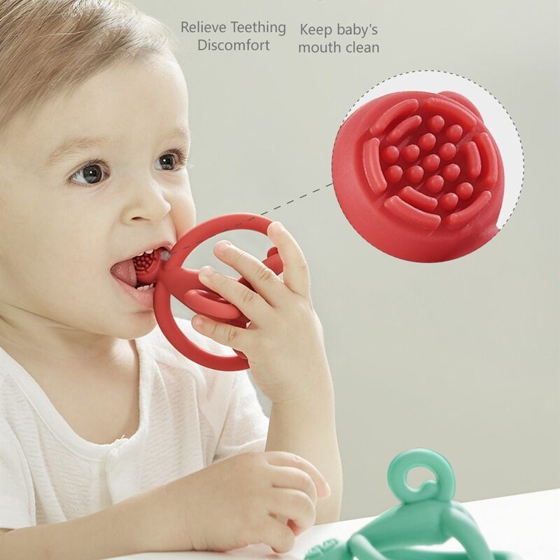 Baby Teether Dental Care Četkica Za Zube Monkey Toys