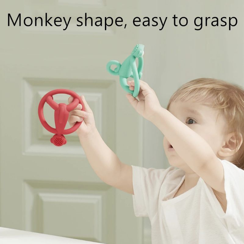 Baby Teether Dental Care Četkica Za Zube Monkey Toys