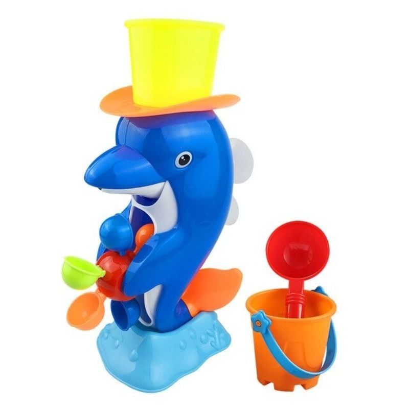 Dolphin Waterwheel Baby Shower Igračke Za Kupanje