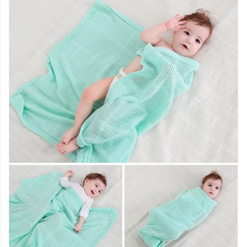 Pokrivač Za Bebe Pamučni Za Novorođenče Candy Colors