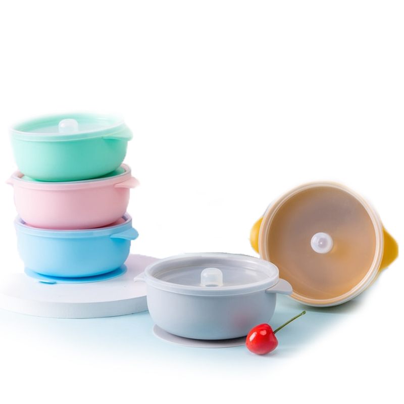 Silikonsko Posuđe Baby Plate Suction