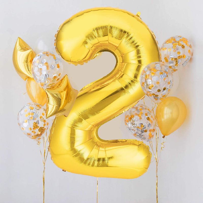 Ukrasni Baby Shower Brojevi Balona Za Ukrašavanje Rođendana I Zabava