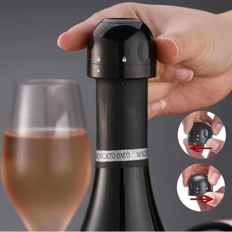 Držač Vinskog Čepa Čep Boce Šampanjca Silikonski Zapečaćen Zadržava Svježinu