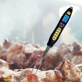Kch-205 Digitalni Termometar Za Hranu Električni Bežični Za Meso Kuhinjski Za Kuhanje Bbq Sonda S Nehrđajućom Vilicom