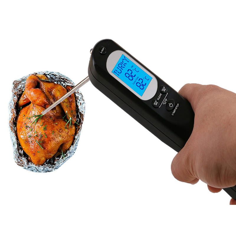 Minleaf Ml-ct3 Kuhinjski Termometar Za Hranu Usb Alarm Glasovni Za Temperaturu