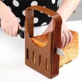 Praktična Kuhinjska Štruca Kruha Tost Rezač Maker Vodič Za Kalupe Alati Za Rezanje