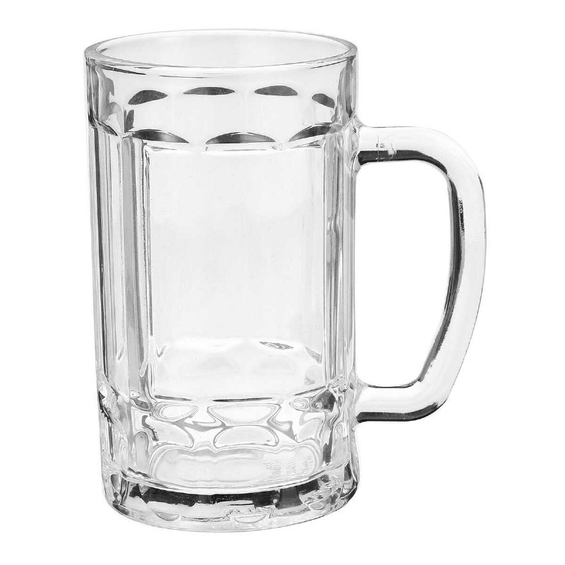 Šalica Za Čaše Debela Velikog Kapaciteta Staklena Kristalna Prozirna S Ručkom Za Klupski Bar Zabavu Kod Kuće