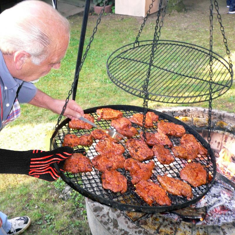 Tvird Bbq Roštiljske Rukavice Za Kuhanje 932°f Otporne Na Toplinu Za Roštilj Za Muškarce Žene Kuhinjske Zaštitne