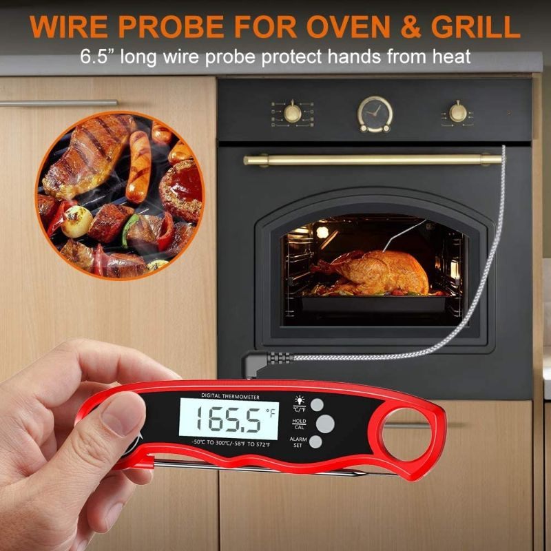 Ultra Brzi Digitalni Termometar Za Kuhanje Na Otvorenom Roštilj I Kuhinju