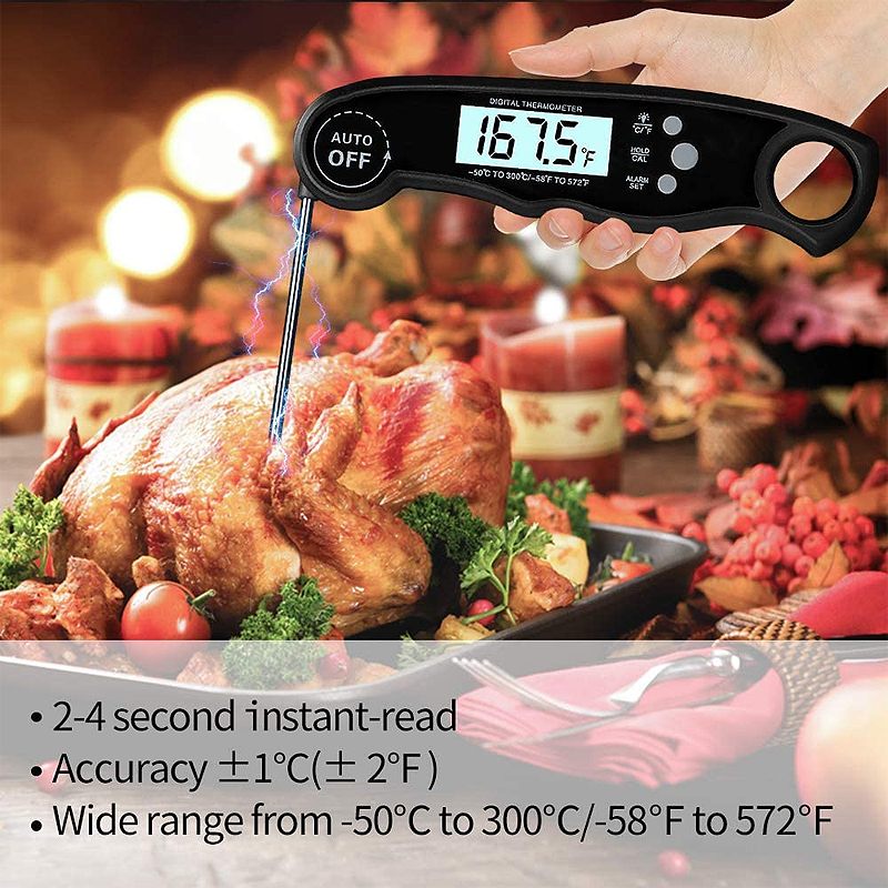 Ultra Brzi Digitalni Termometar Za Kuhanje Na Otvorenom Roštilj I Kuhinju