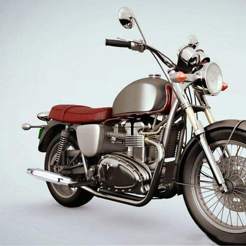 12 Inča 32 cm Kratka Ispušna Cijev Motocikla Za Harley Cafe Racer