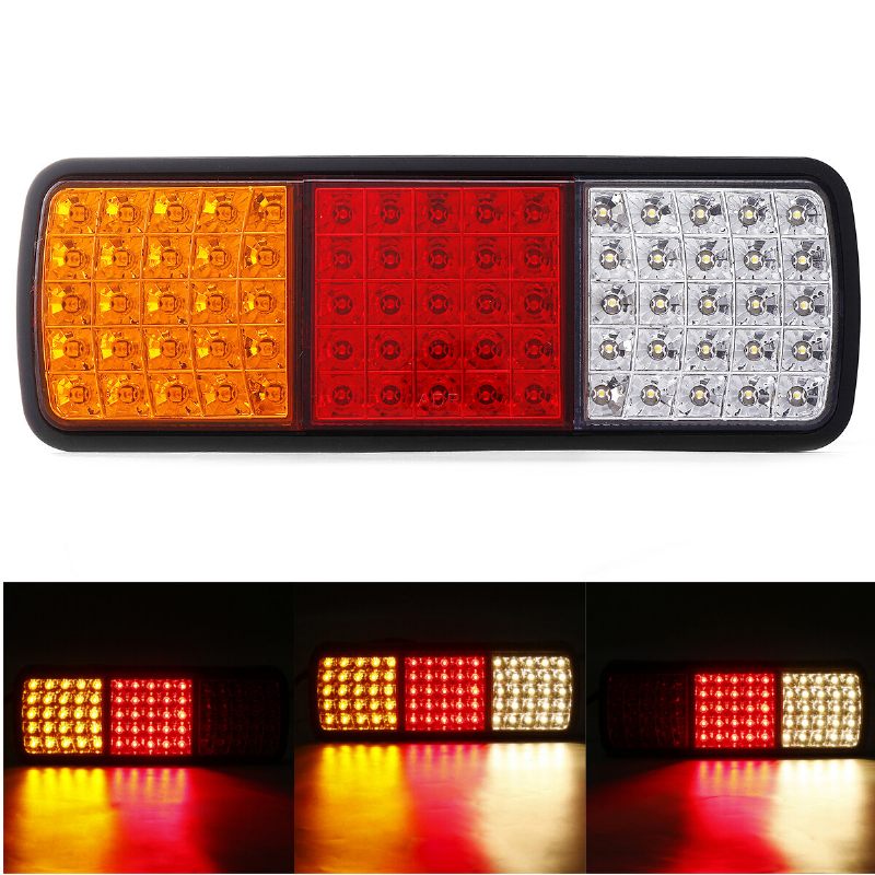 1pc 12v 75 Led Stražnje Svjetlo Indikator Kočnice Za Vožnju Unatrag Za Kamion Prikolicu