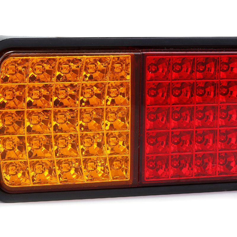 1pc 12v 75 Led Stražnje Svjetlo Indikator Kočnice Za Vožnju Unatrag Za Kamion Prikolicu