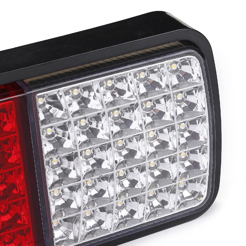 1pc 12v 75 Led Stražnje Svjetlo Indikator Kočnice Za Vožnju Unatrag Za Kamion Prikolicu