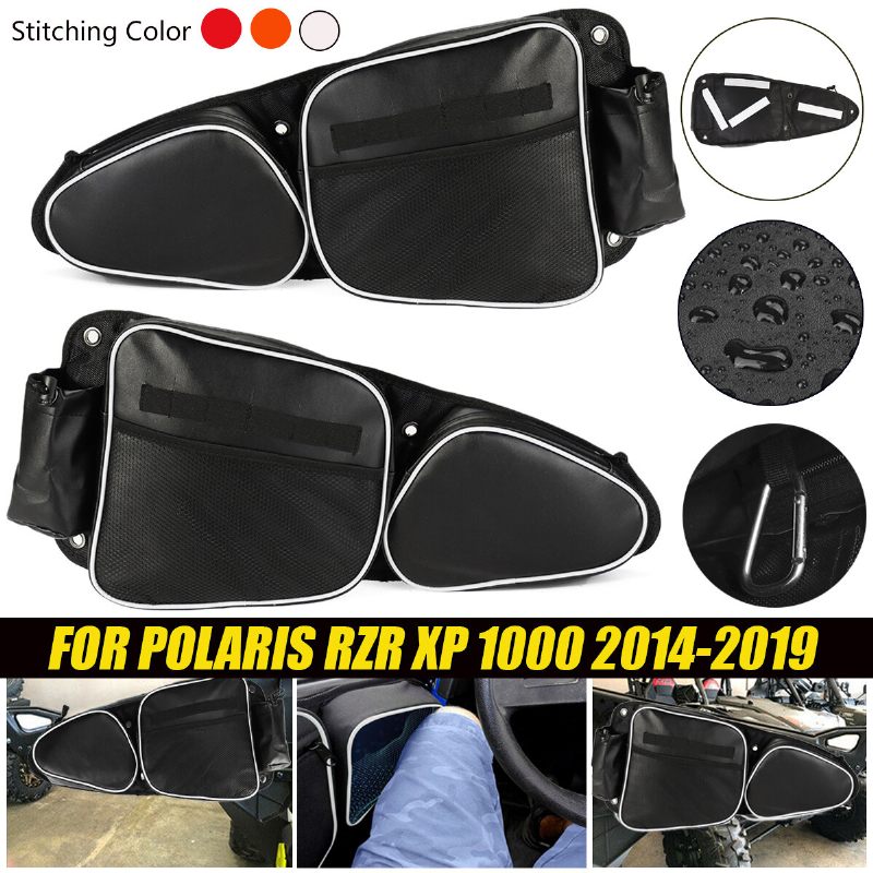 2 Kom Torbe Za Pohranu Na Prednjim Vratima Paket Štitnik Za Koljena Za Polaris Rzr Xp4 1000 Turbo S 2014-2020