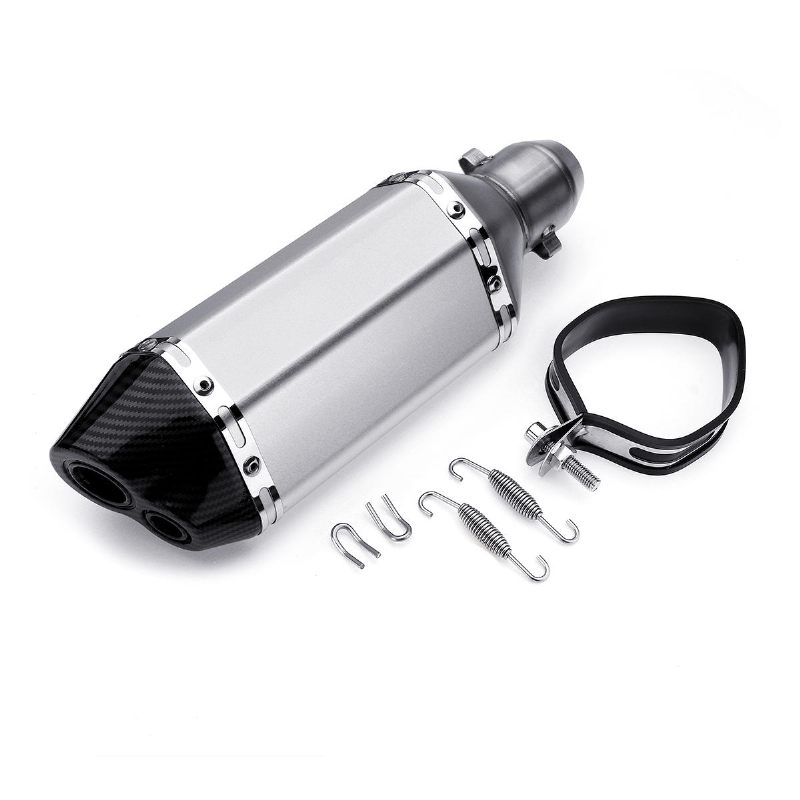 310mm Sliver Univerzalni Motocikl Dirt Bike Atv Ispušna Cijev Db Killer 38-51mm