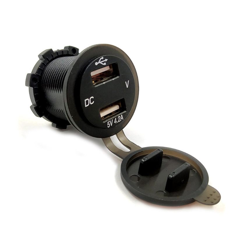 4.2 A 12 V Usb Utičnica Adapter Za Napajanje Univerzalni Auto-punjač Za Motocikle Vodootporan