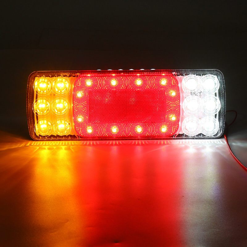 4pcs 24 +6led 12-24v Stražnje Svjetlo Pokazivač Smjera Stop Svjetla