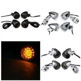 4pcs 39mm Stražnji Motocikl Bullet Led Žaruljica Za Harley Davidson Sportster Dyna Bobber