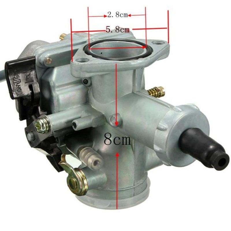 58mm Montaža 28mm Dovod Zraka Cg 125 Rasplinjač Carb Vaporizer Za Hondu