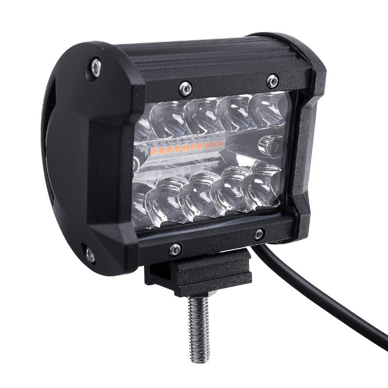 Ambother 2kom 4 Inča 10-32v 12800lm Led Svjetlosna Traka Ip68 Vodootporna Za Jeep Motocikl Kamion Atv Univerzalno