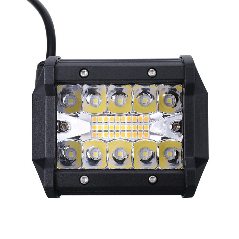 Ambother 2kom 4 Inča 10-32v 12800lm Led Svjetlosna Traka Ip68 Vodootporna Za Jeep Motocikl Kamion Atv Univerzalno