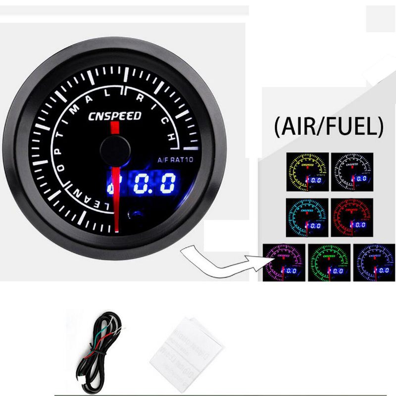 Analogni I Digitalni 52 mm Automobilski Led Turbo Boost Egt Mjerač Temperature Ispušne Vode Zraka I Goriva