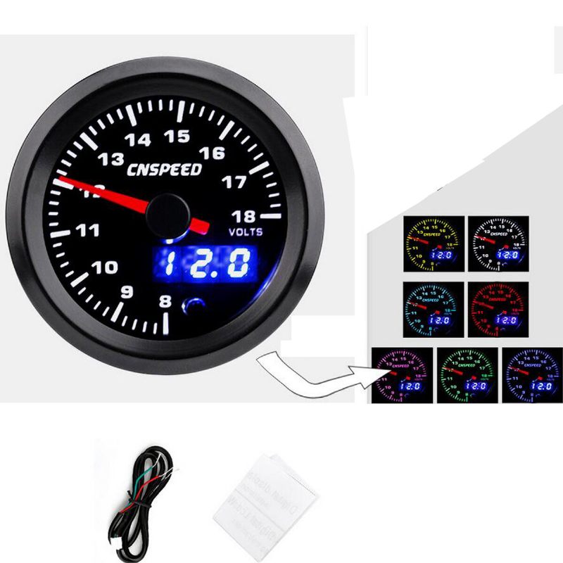 Analogni I Digitalni 52 mm Automobilski Led Turbo Boost Egt Mjerač Temperature Ispušne Vode Zraka I Goriva