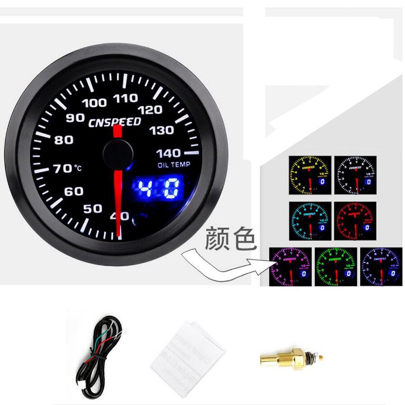 Analogni I Digitalni 52 mm Automobilski Led Turbo Boost Egt Mjerač Temperature Ispušne Vode Zraka I Goriva