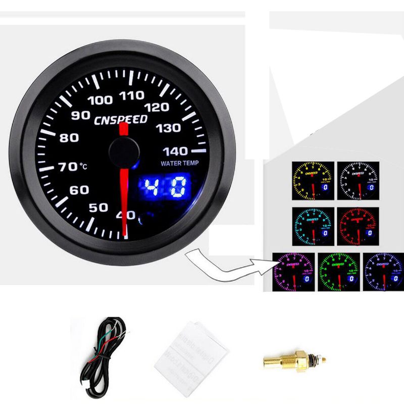 Analogni I Digitalni 52 mm Automobilski Led Turbo Boost Egt Mjerač Temperature Ispušne Vode Zraka I Goriva