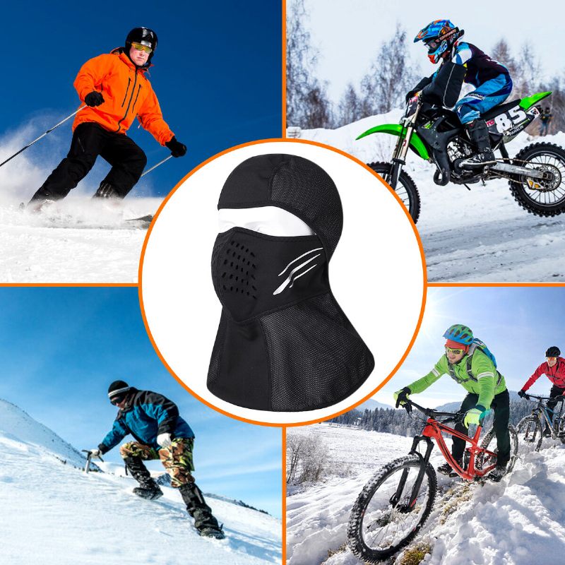 Audew Lagana Maska Otporna Na Vjetar Prozračna Zimska Skijaška Za Lice Za Motociklističku Kacigu Biciklizam Skijanje