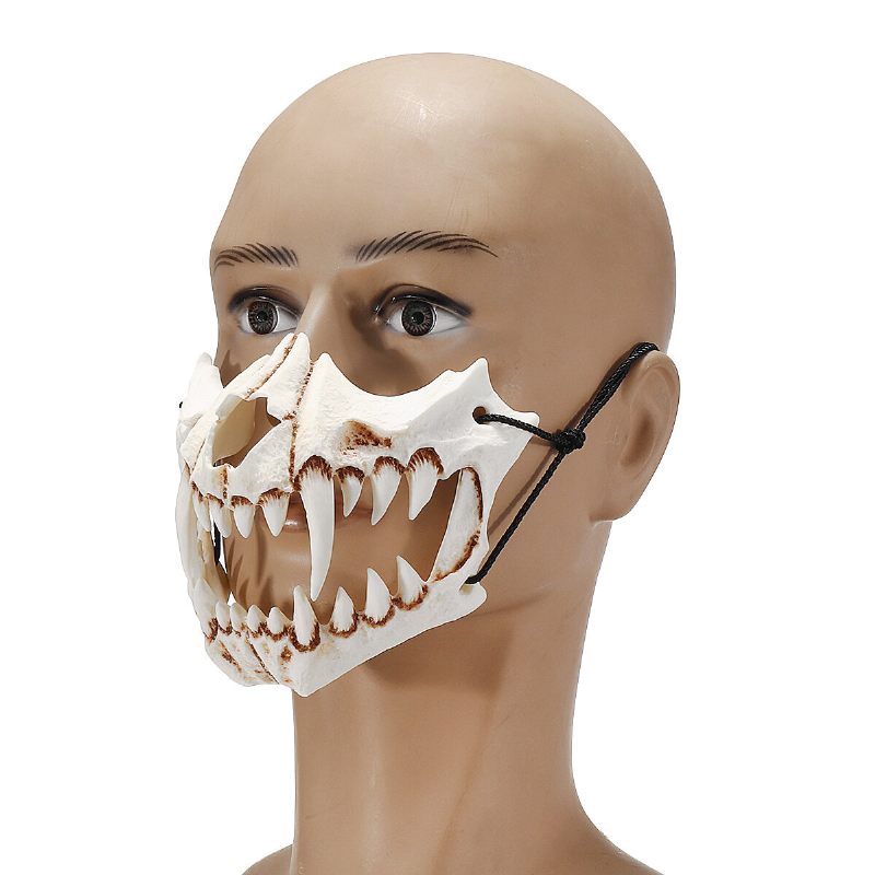Halloween Maska Od Smole Životinjska Tematska Zabava Lice I Lubanja Kostim Kosplay
