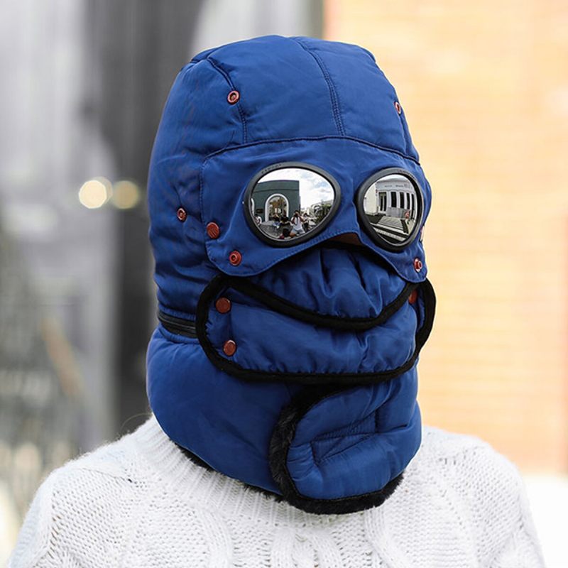 Muškarci Žene Termalna Zimska Traper Kapa Maska Za Lice Naušnica Toplija Vanjska Topla Otporna Na Vjetar