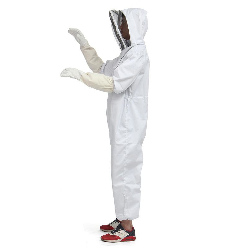 Pčelarski Zaštitni Veo Odijelo Smock Bee Hat Gloves Full Body Thicken Set