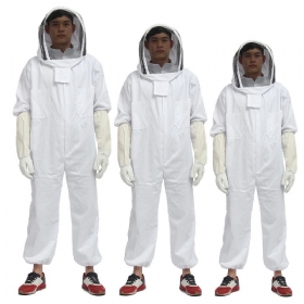 Pčelarski Zaštitni Veo Odijelo Smock Bee Hat Gloves Full Body Thicken Set