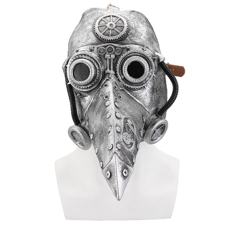 Steampunk Maska Doktor Kuge Cosplay Ptičji Kljun Retr Gotičke Maske Rekviziti Za Noć Vještica