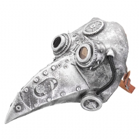 Steampunk Maska Doktor Kuge Cosplay Ptičji Kljun Retr Gotičke Maske Rekviziti Za Noć Vještica