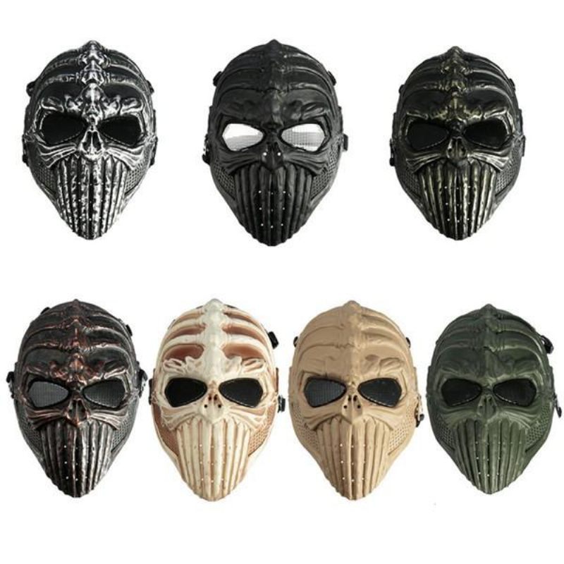 Taktička Vojna Puna Maska S Kosturom Lubanje Za Kostimirane Maske Za Noć Vještica